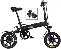 Fangfang vélo Fangfang Vélos électriques, Pliable E-Bike Vélo électrique for Adultes 36V 7.8 AH Batterie Lithium-ION 25 km / H Vitesse Maximum E-VTT avec Affichage LED, Bicyclette
