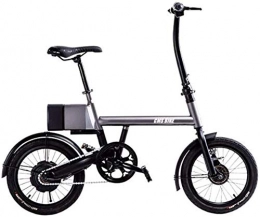 Fangfang vélo Fangfang Vélos électriques, Pliant vélo électrique Amovible au Lithium-ION for Les Adultes 250W Moteur 36V Urban Commuter Pliant E-Bike City Vélo Vitesse Max 25 km / H, Bicyclette (Color : Gray)