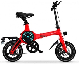 Fangfang vélo Fangfang Vélos électriques, Vélos électriques Rapides for Adultes 14 Pouces Portable électrique VTT for Adultes avec 36V Lithium-ION E-Bike 400W Moteur Puissant Convient for Adultes, Bicyclette