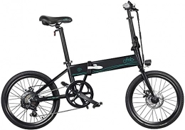 Fiido vélo FIDO D4S Vélo de montagne électrique pliable pour adulte pour homme, VTT, vélo électrique de 20" avec moteur de 250 W, batterie de 36 V, 10, 4 Ah (Noir)