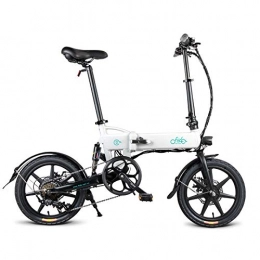 Fiido Vélos électriques FIIDO Vlo lectrique Pliant, Confortable et impermable, 36V 250W Batterie au Lithium de Grande CapacitSpeed Shift et modles gnraux (7.8Ah, White)