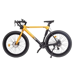 Generic vélo GOGOBEST R2 Vélo électrique de route, roue de 700 x 32 mm, moteur sans balais de 250 W, dérailleur Shimano 7 vitesses, écran LCD intelligent, orange