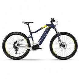 HAIBIKE vélo HAIBIKE sduro hardseven 7.0E-Bike 500WH E de VTT Bleu / Citron / Argent Mat, Blau / Citron / Silber Matt, 52