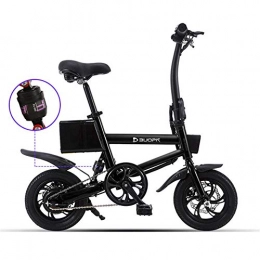 Jieer vélo Jieer Mini Vélos Électriques, Pliable pour Vélo Électrique pour Hommes 240W pour Adultes 36V 7.8Ah Femmes Freins à Disque Ebike Vélos Électriques-Noir