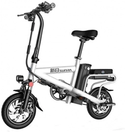 Lamyanran vélo Lamyanran Vélo électrique Pliable Adulte 12 Pouces Roues en Alliage d'aluminium léger et matériel Pliable E-Bike avec pédales 48V au Lithium-ION 350W Vélos électriques vélomoteurs Vélos électriques