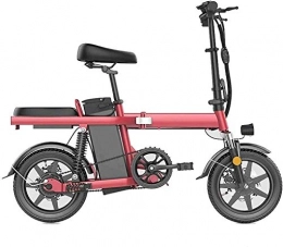 MQJ vélo MQJ Vélos Électriques Rapides Ebikes Pour Adultes Mini Petit Scooter Bike Mate, Batterie Au Lithium Hommes Adultes Et Femmes Ultra Lumière Et Vélo E-Vélo, Conduite Kilométrage 20-200 Km