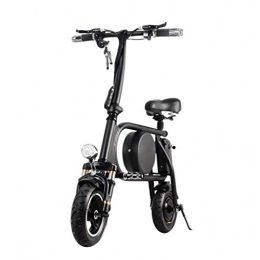 MSK vélo MSK Vélo électrique, réglage de la Vitesse de Pliage du Scooter, Phare LED, Corps en Aluminium, Double Ressort Amortisseur, Facile à Transporter, Course Max 45 km