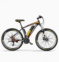 Mu vélo MU Vélo Électrique, 26" Vtt Pour Adultes, Tout-Terrain 27 Vitesses Vélos, 36V Kilométrage 50 Km Batterie Pur Amovible Au Lithium-Ion, C3 Électrique 40Km / 90Km Hybride