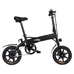 Qinmo vélo Qinmo Portatif Pliant vélo électrique, 3 Modes d'équitation Vitesse Plage de Batterie 7.8Ah 250W Moteur de Lithium maximale 25 km / h 14 Pouces pneus, Le Mode de croisière