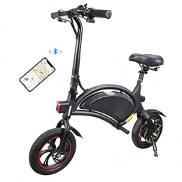 Qinmo vélo Qinmo Vélo électrique Portable, équipé de la Batterie au Lithium 6.0Ah, Frein à Disque de Moteur sans balais 250W, la Vitesse maximale 25 kilomètres par Heure, Frein à Disque
