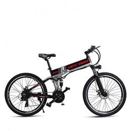 QLHQWE vélo QLHQWE 26 Pouces Montagne vlo lectrique 500W Haute Vitesse 40 kmh Plier chssis vlo lectrique Batterie au Lithium 48v cach EMTB Hors Route ebike