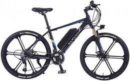 RDJM vélo RDJM VTT Electrique, 26 Pouces électrique vélo électrique VTT 350W Vélo électrique Vélo électrique, Adultes 30 km / H ebike avec Batterie Amovible, Convient for Tout-Terrain (Color : Black)