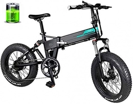 RDJM vélo RDJM VTT Electrique, LED 36V Affichage Vélos électriques for Adultes 12.5Ah 250W Brushless Moteur Amovible Denté au Lithium-ION de vélos Ebike