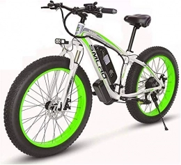 RDJM vélo RDJM Vélo Électrique en Montagne Désert Neige Vélo électrique 48V1000W Bicycle.17.5AH Batterie au Lithium, 4, 0 Pouces pneus Hard Tail vélo, mâle Adulte Hors Route (Color : B)