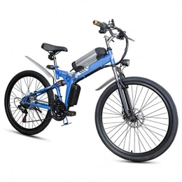 RXRENXIA vélo RXRENXIA Électrique Pliant Vélo, VTT Électrique, Pliable avec Siège Réglable en Alliage D'aluminium Smart Frame LCD 27 Mètres Vitesse (48V10ah) pour Adultes