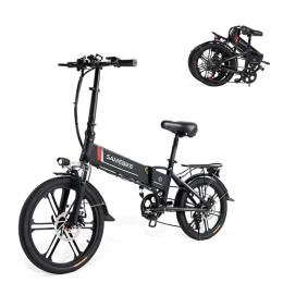 Samebike vélo SAMEBIKE 20LVXD30 Velo Electrique Velo Electrique Pliable 48V 10.4AH vélos électriques avec Shimano 7 Vitesses et Écran LCD