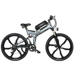 SYLTL vélo SYLTL 26in Unisexe E-Bike - VTT Pliant 24 Vitesses Vlo Electrique48V Batterie au Lithium de Grande Capacit Assistance de Vitesse