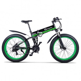 SYLTL vélo SYLTL 26in Vlo Electrique Pliant 21 Vitesses Adulte E-Bike - VTT 48V 12.8HA Batterie au Lithium de Grande Capacit Servofrein Disque