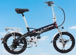 Generic Vélos électriques UK Trade Mark HybridVelo Vélo électrique pliable avec batterie Panasonic Cadre en aluminium