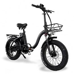 TODIMART Vélos électriques Velo Electrique Gros Pneu 20"* 4" avec Batterie 48V 15Ah, Vélo De Montagne De Ville Longue Portée