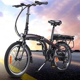 CM67 vélo Velo Electrique Pliable, 250W électrique Pliable d'assistance à la pédale avec Vélos de Route Unisexe pour Adulte
