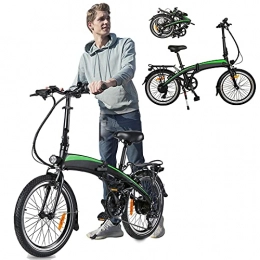 CM67 vélo Velo Electrique Pliable, Vélos pliants 20' 36V 250W 7.5Ah Amovible au Lithium-ION pour Adolescent et Adultes