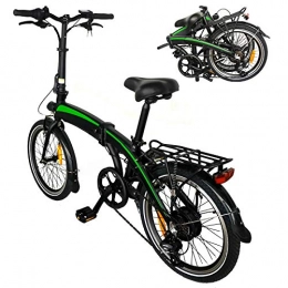 CM67 vélo Velo Electrique Pliable, Vélos pliants Vec Batterie Amovible 36V / 7.5AH 7 Vitesses Adultes Cadeaux