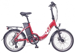 VG Bikes Vélos électriques VG Bikes Vélo électrique pliant 20' LAVIL 36V18Ah Rouge