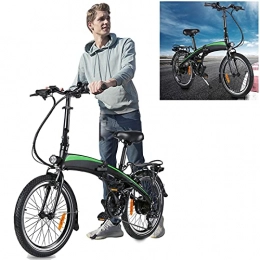 CM67 vélo Vlo lectrique Pliable, Vélos de Ville avec Batterie Amovible 36V / 7.5Ah 7 Vitesses Unisexe pour Adulte