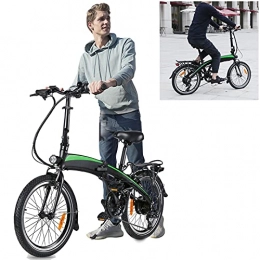 CM67 vélo Vlo lectrique Pliable, Vélos pliants 250W électrique Pliable d'assistance à la pédale avec Adultes Cadeaux