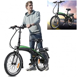 CM67 vélo Vlo lectrique Pliable, Vélos pliants Jusqu' 25km / h Vitesse Rglable 7 E-Bike 250W / 36V Rechargeable Batterie Li-ION pour Adolescent et Adultes