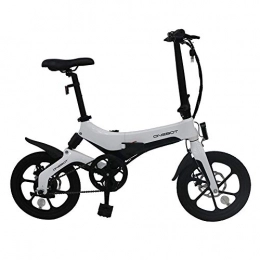 Ploufer vélo Vlo lectrique Pliant ONEBOT S6, Petit Compagnon De Vlo pour Scooter, Batterie Au Lithium Hommes Et Femmes Adultes Ultra Lger Pratique, lectrique, Endurance Maximale: 15 Km / Assist 50