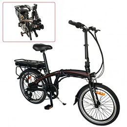 CM67 vélo Vlo pliants Sport Alliage, 20' VTT lectrique 250W Vlo lectrique Adulte Vélos de Route Unisexe pour Adulte