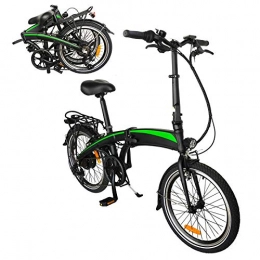 CM67 vélo Vlo pliants Sport Alliage, Vélos de Ville 250W électrique Pliable d'assistance à la pédale avec pour Adolescent et Adultes