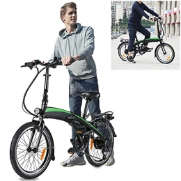 CM67 vélo Vlo pliants Sport Alliage, Vélos de Ville Trottinette lectrique 20 Pouces 250W 36V 7.5Ah(50-55km) Unisexe pour Adulte