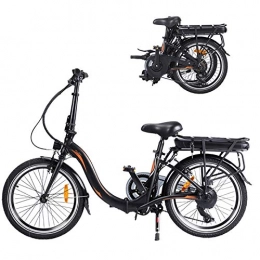 CM67 vélo Vlo pliants électriques, 250W électrique Pliable d'assistance à la pédale avec Vélos de Ville pour Adolescent et Adultes