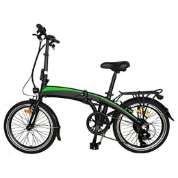 CM67 vélo Vlo pliants électriques, Vélos de Route Vec Batterie Amovible 36V / 7.5AH 7 Vitesses pour Adolescent et Adultes