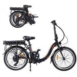 CM67 vélo Vlos lectriques pour Adultes, 20' 36V 250W 10Ah Amovible au Lithium-ION Vélos pliants Unisexe pour Adulte