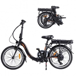 CM67 vélo Vlos lectriques pour Adultes, 20' VTT lectrique 250W Vlo lectrique Adulte Vélos pliants Adultes Cadeaux