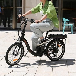 CM67 vélo Vlos lectriques pour Adultes, Jusqu' 25km / h Vitesse Rglable 7 E-Bike 250W / 36V Rechargeable Batterie Li-ION Vélos de Ville pour Adolescent et Adultes