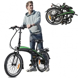 CM67 vélo Vlos lectriques pour Adultes, Vélos de Route 20' 36V 250W 7.5Ah Amovible au Lithium-ION pour Adolescent et Adultes