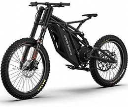 baozge Vélos électriques Vélo de Montagne Tout Terrain électrique pour Adultes avec vélo de Batterie au Lithium 48V 20Ah-21700 Noir