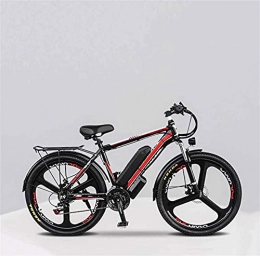  Vélos électriques Vélo De Montagne Électrique Adulte, Vélo Électrique en Alliage D'Aluminium À Batterie Au Lithium 48V, Écran LCD, Roues en Alliage De Magnésium De 26 Pouces (Taille : 17Ah)