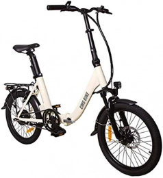 WJSWD vélo Vélo de neige électrique, Vélo électrique pliant 16 '' 36V 250W Vélo électrique en aluminium pour le vélo extérieur Travel Equipement Capacité de charge 110 kg Croisière de plage de batterie au lithiu