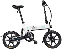 HCMNME Vélos électriques Vélo durable de haute qualité, Vélos électriques, vélos pliant vélo de vélo de vélo de vélo de vélo de 16 pouces de montagne Vélo électrique 250w watts Moteur for la navette de la ville Voyage en plei
