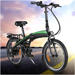 CM67 vélo Vélo Électrique Adulte, 250W 20 inch Commuter E-Bike Hidden 7.5AH Lithium-ION Battery Removable, Ecran LED à Multifonction, Frein à Disque Avant et arrière, Adulte Unisexe