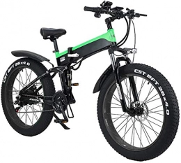 RDJM vélo Vélo Électrique en Montagne Pliant vélo électrique for adultes, 26" Vélo électrique / Commute Ebike avec moteur 500W, 21 Vitesse de transmission Gears, portable facile à ranger dans Caravan, Motocycle