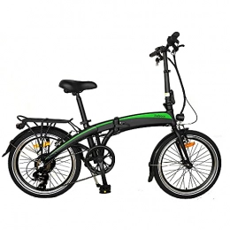 Fafrees vélo Vélo Électrique Pliable de 20 Pouces, Vélo Électrique 250W 36V 7.5AH, Vitesse Maximale 25 km / h, Vélo Adapté aux Femmes et aux Adultes