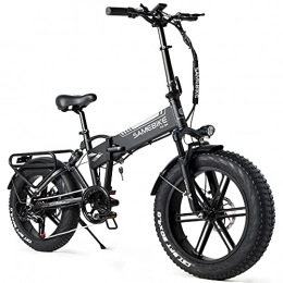 Generic vélo Vélo électrique Gros Pneu 500W vélo électrique Montagne Plage Neige Ebike 20 Pouces XWXL09 pour Adultes