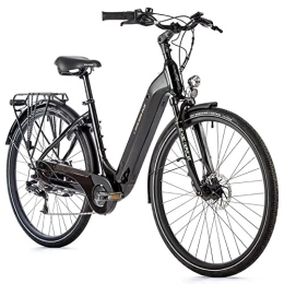 Leaderfox vélo Vélo électrique Leader Fox Samsung LG 504 Wh 14 Ah S-Ride 7 Vitesses Noir RH 46 cm